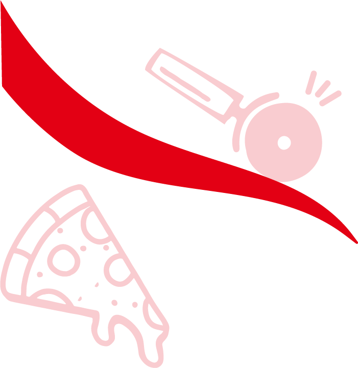 ピザカットイメージ